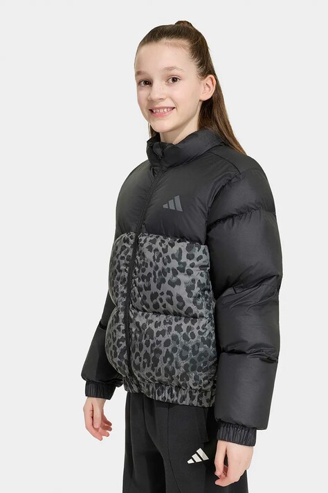 adidas Prešívaná bunda detská čierna KH0202