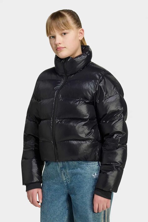 adidas Originals Καπιτονέ μπουφάν παιδικό μαύρο KS1725