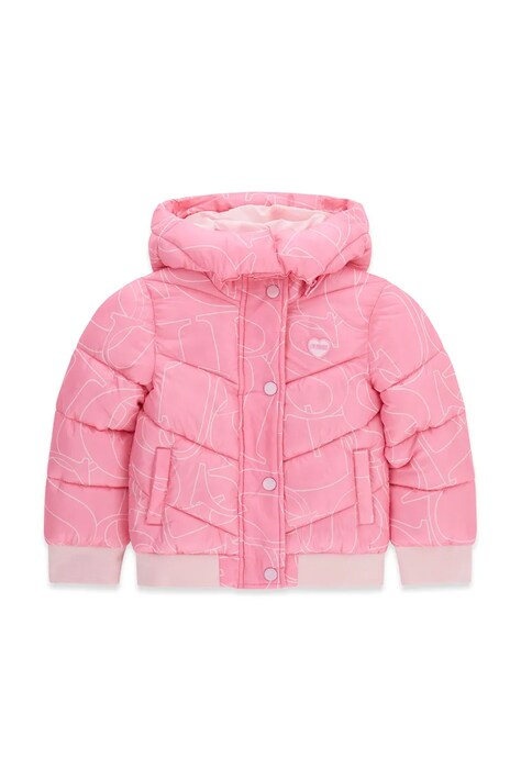 Guess kurtka pikowana dziecięca różowa K6YL04 W2597