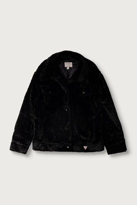 Guess prechodná bunda detská čierna J6YL13 K4223