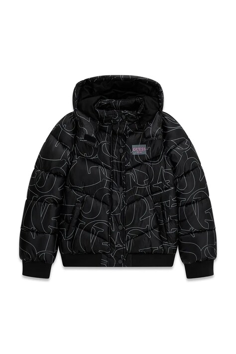 Guess kurtka pikowana dziecięca czarna J6YL01 W2607