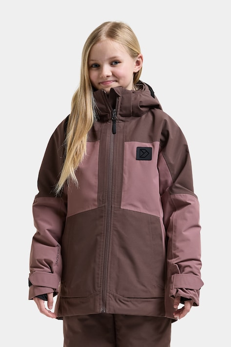 Didriksons Kurtka zimowa dziecięca DOLOMIT KIDS JKT 3 brązowa 505990