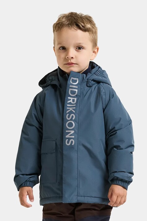 Didriksons Kurtka przeciwdeszczowa dziecięca TALVI KIDS JKT 2 niebieska 506324