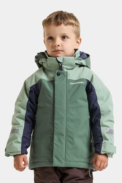 Didriksons Kurtka zimowa dziecięca NEPTUN KIDS JKT 5 zielona 506294