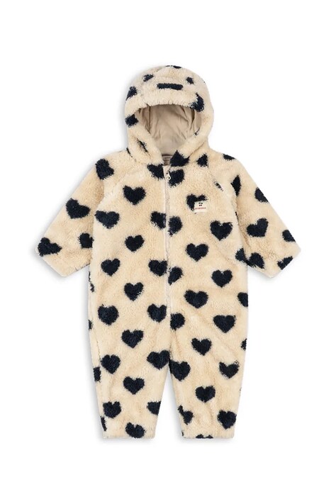 Konges Sløjd Kombinezon niemowlęcy COZY ONESIE GRS beżowy KS106431