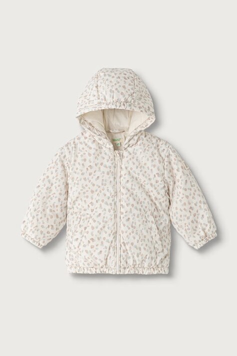 United Colors of Benetton Kurtka niemowlęca biała 2Q58AN019