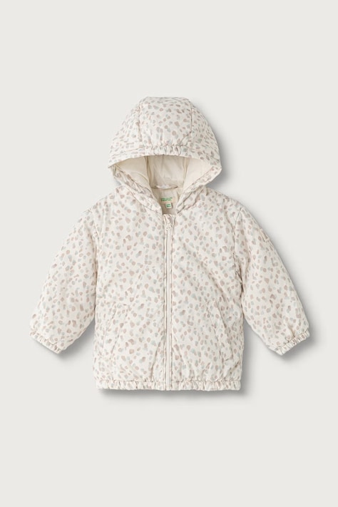 United Colors of Benetton Kurtka niemowlęca biała 2Q58AN019