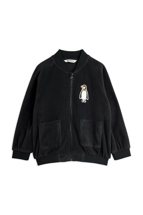 Mini Rodini Jakna za djecu Penguin crna 11000383