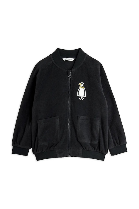 Mini Rodini Jakna za djecu Penguin crna 11000383