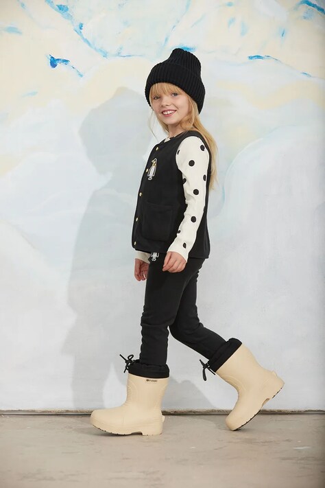Mini Rodini безрукавка дитяча флісова Penguin — фото 6