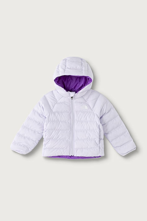 The North Face Kurtka dwustronna dziecięca KID REVERSIBLE PERRITO HOODED JACKET niebieska NF0A88VJNNO1