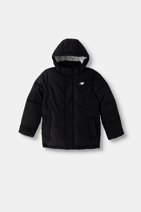 New Balance kurtka pikowana dziecięca czarna LAKB0287