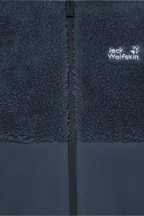 Jack Wolfskin Bezrękawnik dziecięcy polarowy ICE CURL granatowy A66238