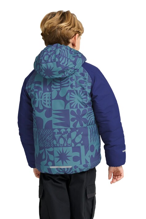 Jack Wolfskin Kurtka dwustronna dziecięca ZENON TWIST niebieska A66164