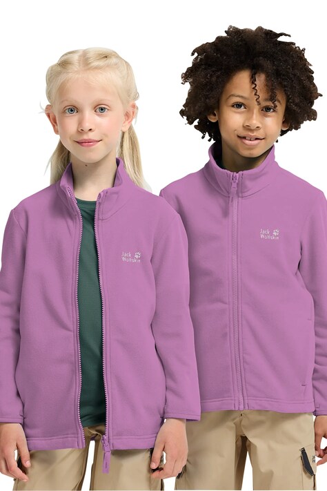Jack Wolfskin Bluza polarowa dziecięca TAUNUS 100 fioletowa A65888