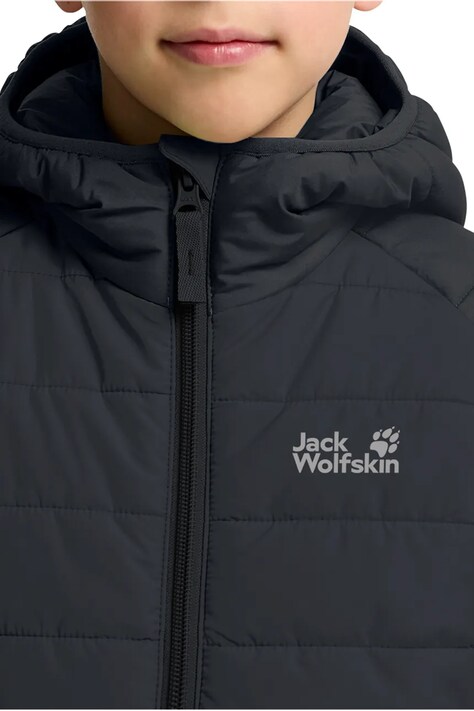 Jack Wolfskin Kurtka dziecięca ZENON czarna A65455