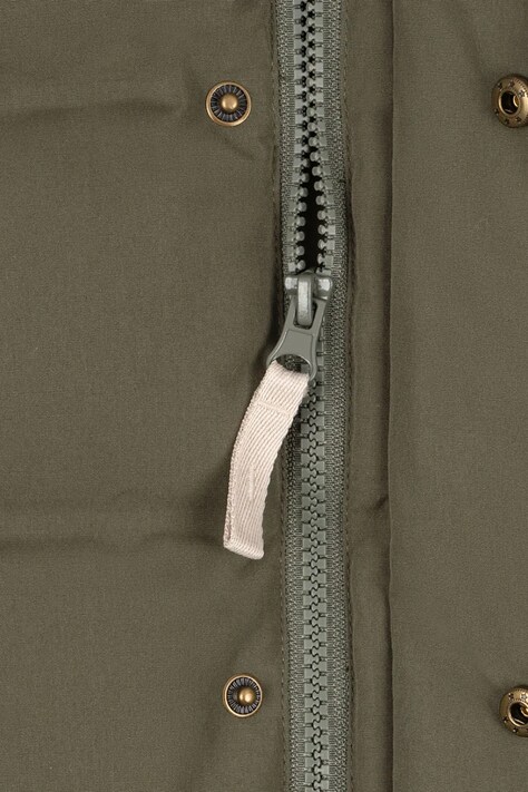 Konges Sløjd Kurtka puchowa dziecięca MAGNUM DOWN JACKET SOLID GRS zielona KS105740