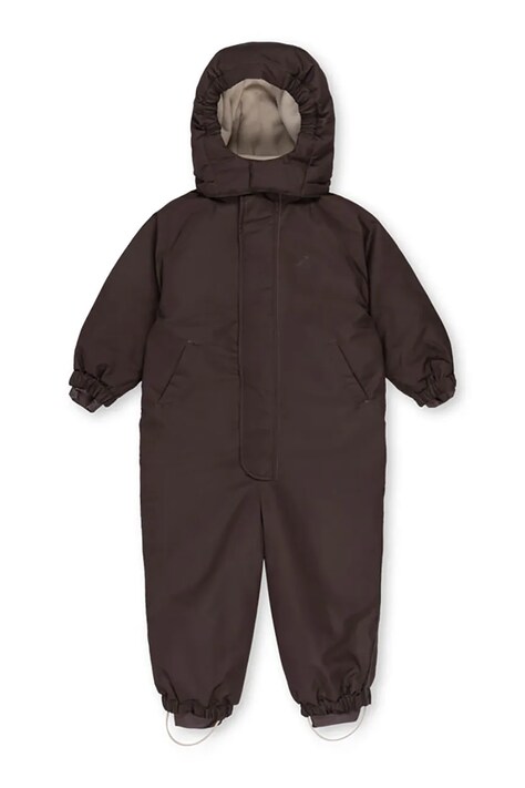 Konges Sløjd Detský overal AWARD SNOWSUIT SOLID hnedý KS105691