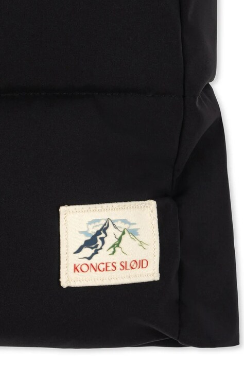 Konges Sløjd Kurtka dziecięca ALPI LONG JACKET GRS czarna KS105682