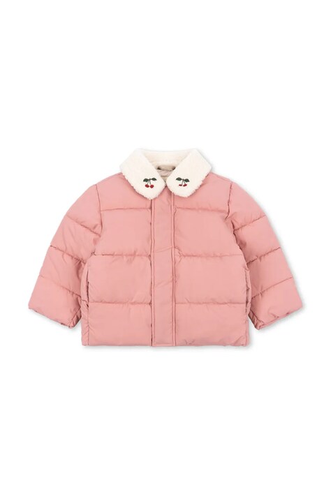 Konges Sløjd Prošivena jakna za djecu ALPI COLLAR JACKET GRS roza KS105680