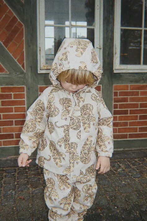 Konges Sløjd per bambini RAINY PALME SET beige KS105763
