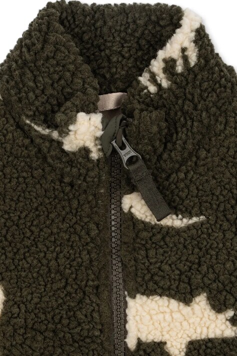 Konges Sløjd безрукавка дитяча флісова JODY TEDDY VEST GRS — фото 3