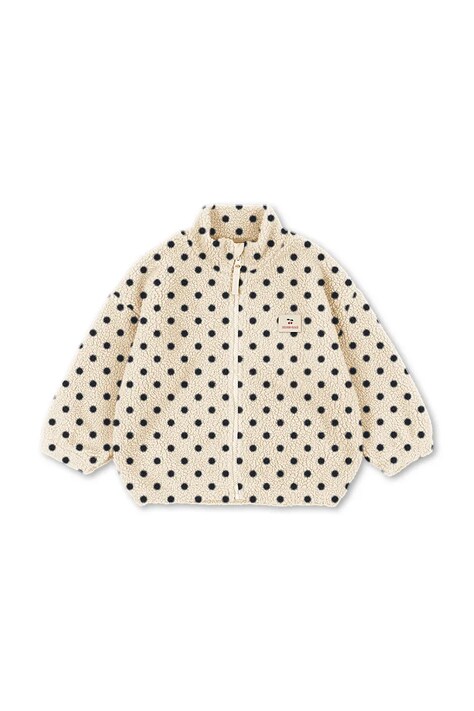 Konges Sløjd куртка дитяча флісова JODY EMBROIDERY TEDDY JACKET GRS — фото 2