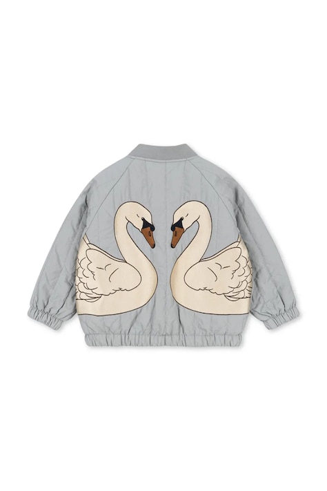 Konges Sløjd bomberka dziecięca JUNO BOMBER JACKET niebieska KS105725