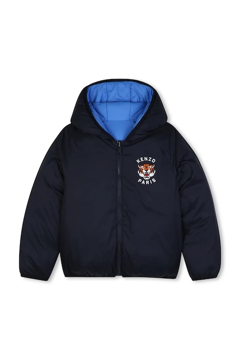 Kenzo Kids Kurtka dwustronna dziecięca granatowa K62047