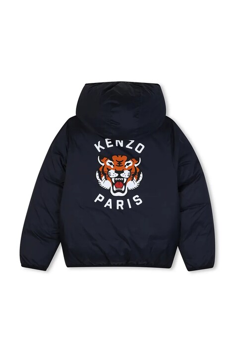 Kenzo Kids Kurtka dwustronna dziecięca granatowa K62047