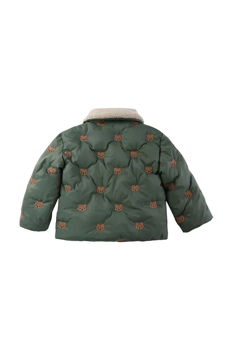 Donsje Kurtka dziecięca Florus Jacket Bears zielona 4102102