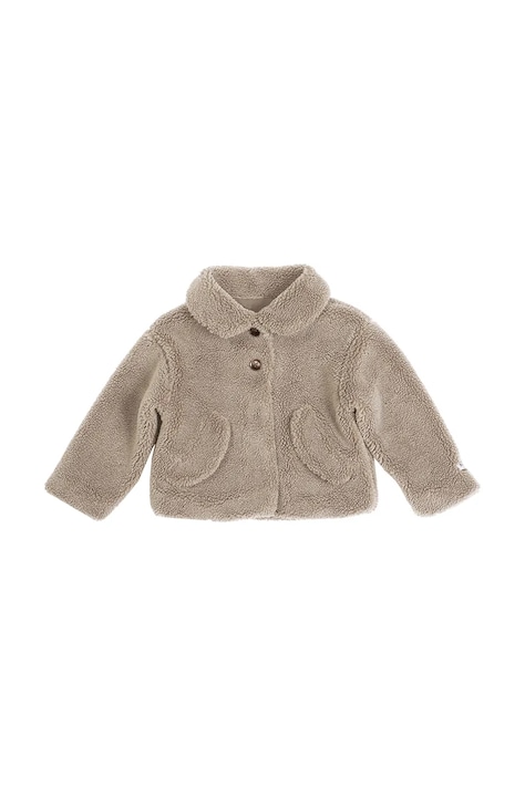 Donsje krótka kurtka niemowlęca Bento Jacket beżowa 3009700