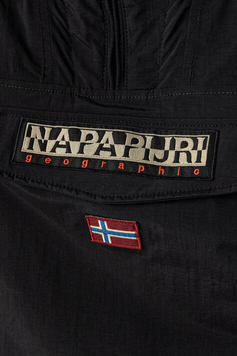 Napapijri Anorak dziecięcy RAINFOREST WI 2 czarny NP0A4HHK9411