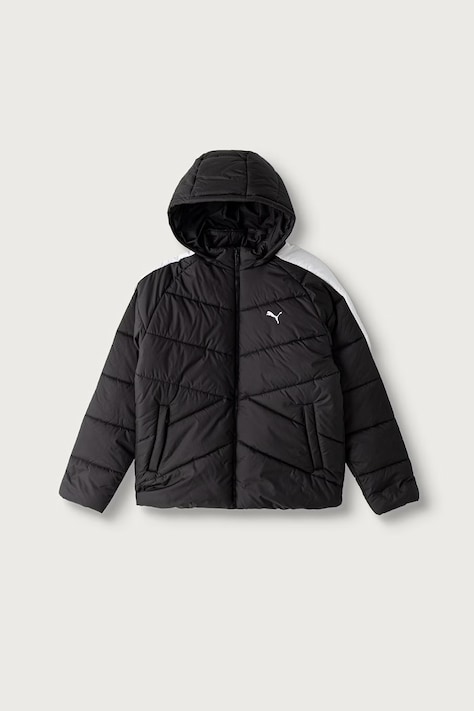 Puma kurtka pikowana dziecięca T7 Quilted Puffer Jacket czarna 694632