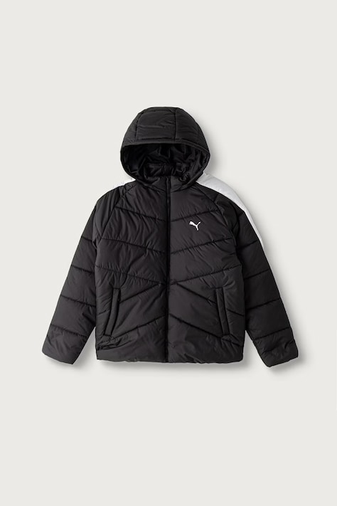 Puma стеганая куртка для детей T7 Quilted Puffer Jacket чёрная 694632