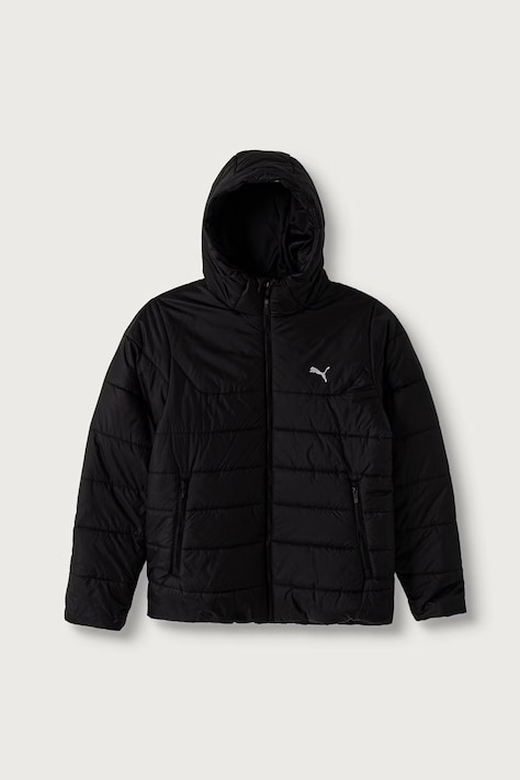 Puma стеганая куртка для детей ESS Hooded Padded Jacket чёрная 685226