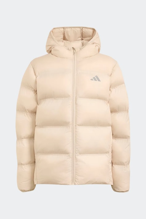 adidas Prošívaná bunda dětská béžová KQ6189