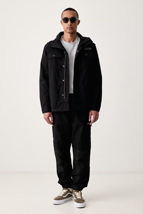 Von Dutch куртка чоловіча бавовняна — AW26-KUM00L, чорний — фото 2