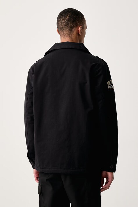 Von Dutch куртка чоловіча бавовняна — AW26-KUM00L, чорний — фото 3