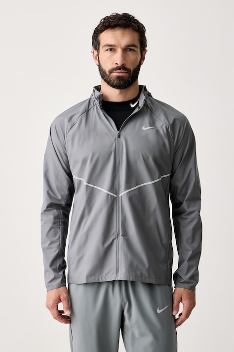 Nike Kurtka do biegania męska Miler UV Repel szara IF2369.084