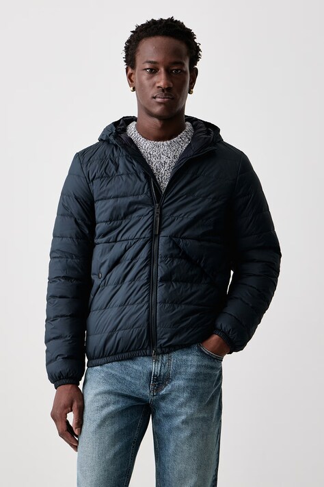 Woolrich CFWOOU2240MRUT3817 kurtka puchowa męska fioletowa Microfiber