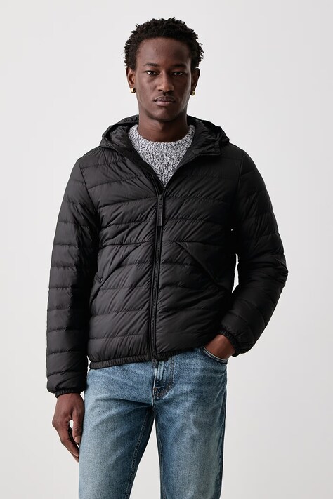 Woolrich CFWOOU2240MRUT3817 kurtka puchowa męska czarna Microfiber