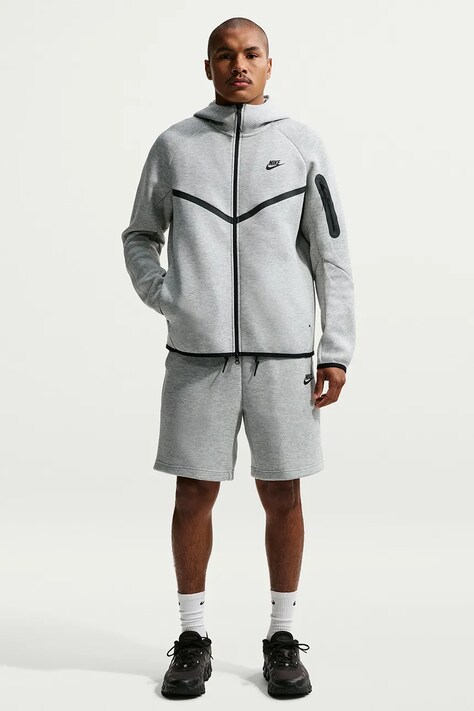 Nike Sportswear Bluza rozpinana z kapturem męska Tech Windrunner szara HV0949.063