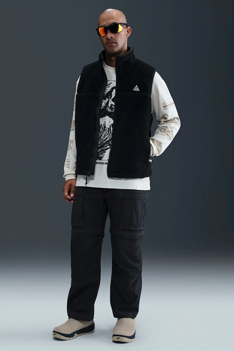 Nike ACG: All Conditions Gear Bezrękawnik męski ACG Canwell Glacier czarny HV1111.010