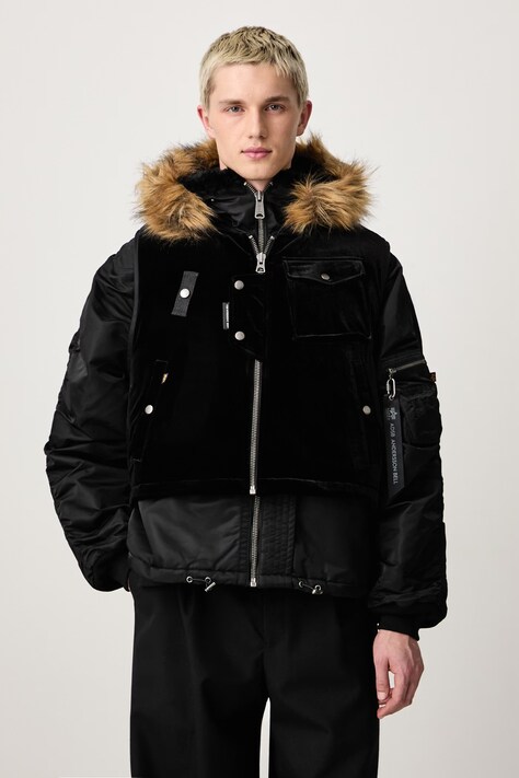 Alpha Industries Alpha Industries x Andersson Bell kurtka męska czarna 268174