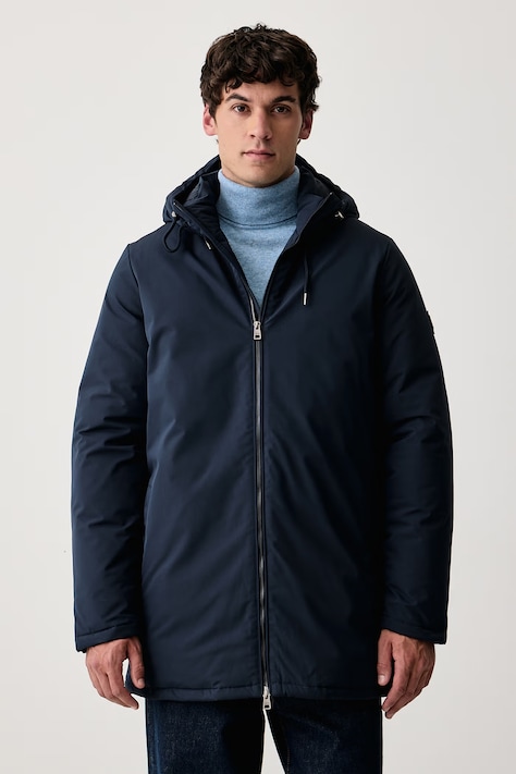 U.S. Polo Assn. Krótka kurtka męska USPA Smart Parka granatowa MUP3602