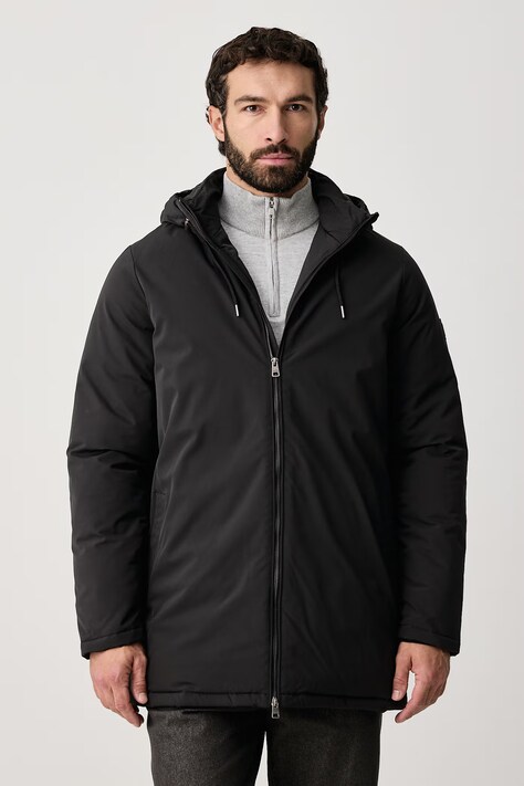 U.S. Polo Assn. Krótka kurtka męska USPA Smart Parka czarna MUP3602