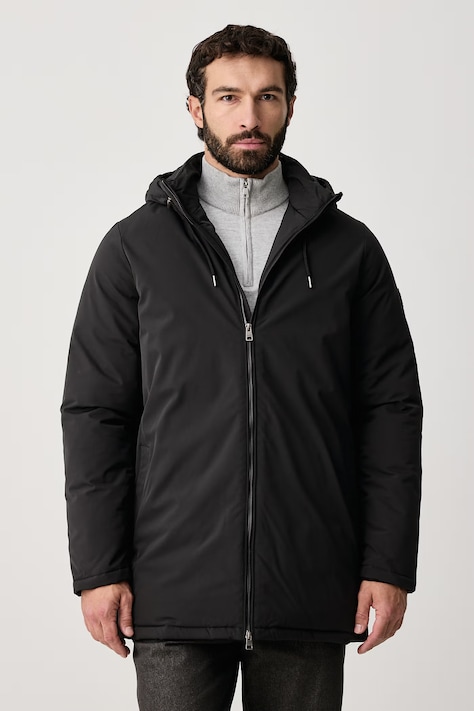 U.S. Polo Assn. Krótka kurtka męska USPA Smart Parka czarna MUP3602