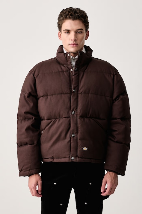 Dickies Kurtka pikowana męska brązowa DK0A8A3FCBX1