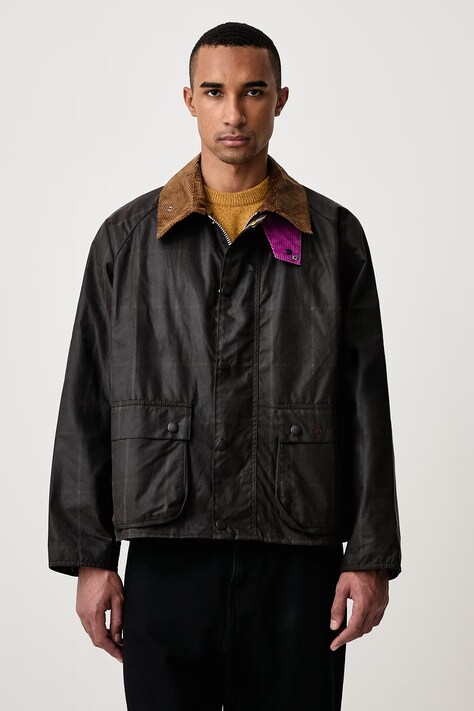 Barbour X PAUL SMITH kurtka woskowana męska brązowa MWX2611BR71